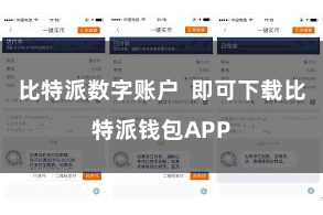 比特派数字账户 即可下载比特派钱包APP