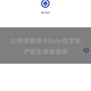 比特派推荐 Bitpie数字资产安全保障指南