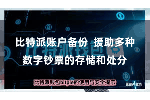 比特派账户备份  援助多种数字钞票的存储和处分
