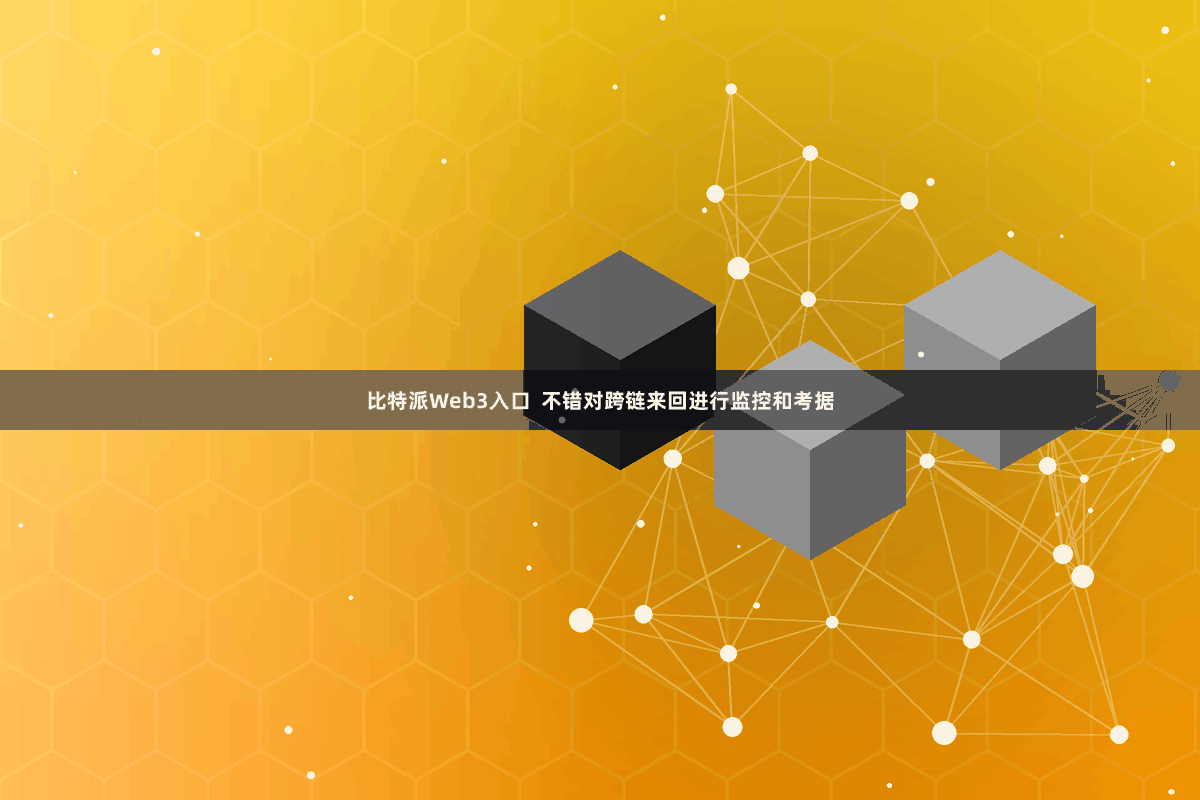 比特派Web3入口 不错对跨链来回进行监控和考据